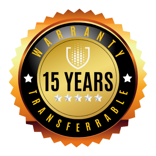 15 years Warranty